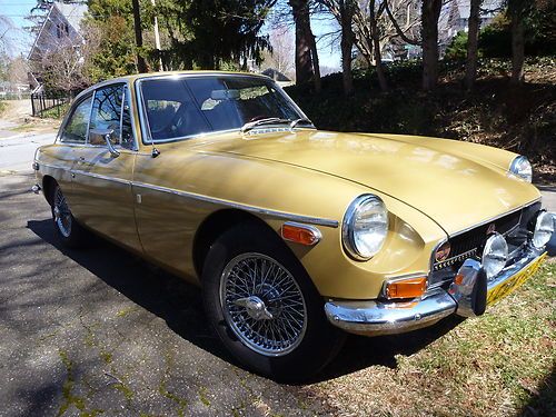 Exceptional 1972 mg bgt original paint with 44,687