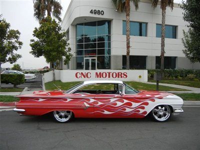 1960 chevrolet impala / full restoration / custom paint / air bags / 3 in stock