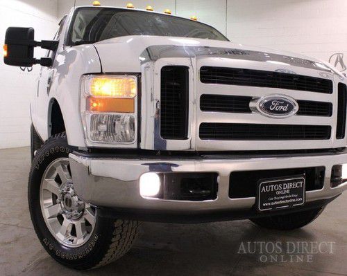 We finance 2008 ford superduty srw extcab f-350 lariat 4wd clean carfax htdsts