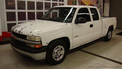 No reserve in az - 2001 chevy silverado 1500 work truck extended cab short bed