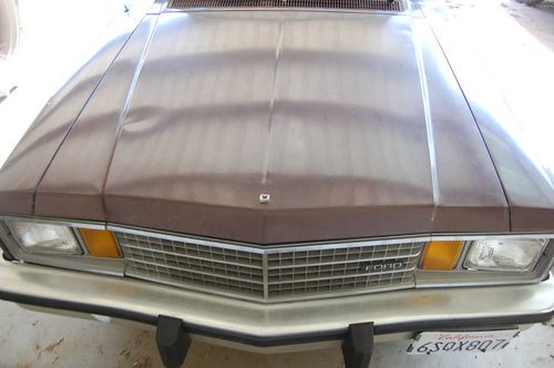 1981 ford fairmont station wagon, original, runs good, clear title 79 80 82 83
