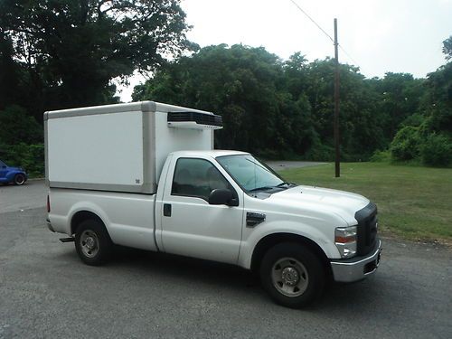 08 ford f-250 reefer truck 30s carrier unit runs 100% 116000 miles works perfect