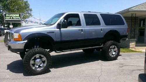 2000 ford excursion lift kit lifted with 38 inch tires,4x4 no reserve !