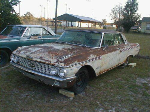 62 1962 ford galaxie 500 2 dr hardtop z-code 390 project or parts car