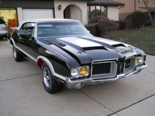 1971 olds 442 cutlass oldsmobile w-30 4-speed convertible