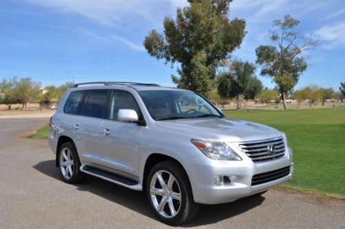 2008 lexus lx570 luxury suv - fully loaded - showroom condition!!!