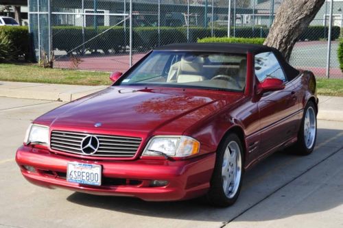 2001 mercedes 500sl convertible roadster 5l fuel injection hardtop power softtop
