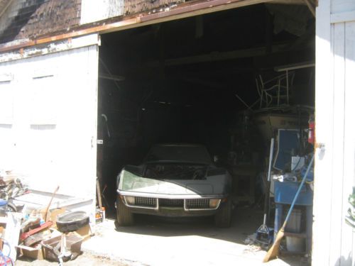 1970 corvette 454 barn find ca. blue plate  survivor preservation ls 5 must see