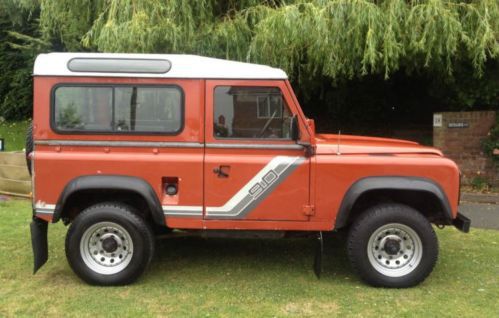 1986 land rover 90 (defender) diesel rhd.  fully imported, titled in us.