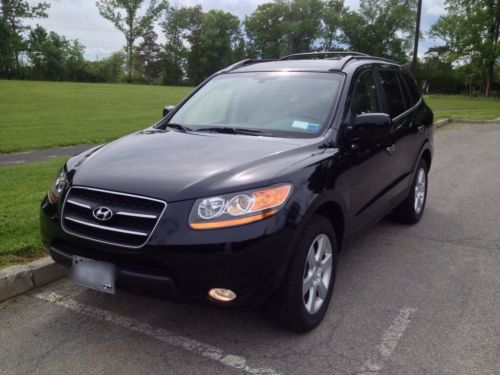 2009 hyundai santa fe limited - leather seats - very clean - fwd - only 34k mile