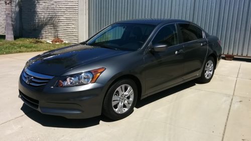 2012 honda accord se special edition leather loaded