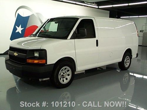 2013 chevy express 1500 cargo van partition only 14k mi texas direct auto
