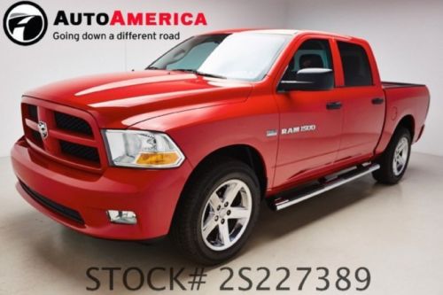 2012 ram 1500 4x4 st 24k low miles crewcab cruise aux one 1 owner clean carfax