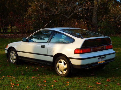 Final-year honda crx si, completely original, low miles, immaculate condition