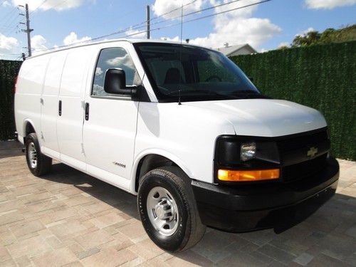 06 chevy g2500 cargo work van florida driven very clean 3/4 ton low miles g1500