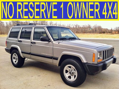 No reserve 1 owner 104k miles rust free 4x4 4.0l sport 01 grand classic limited