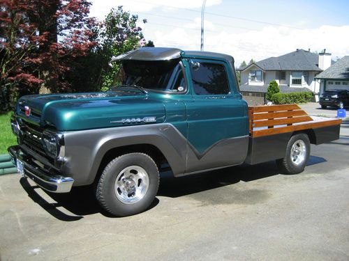 1960 f-100 resto-rod pickup - one of a kind -
