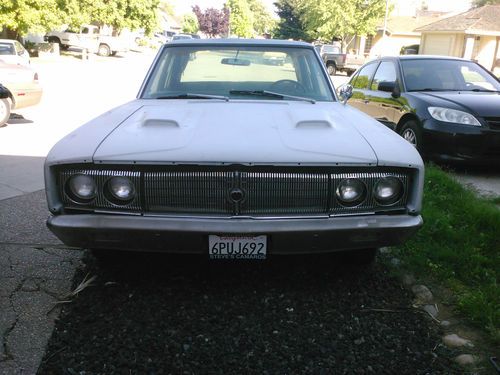 1967 dodge coronet x2 -- two cars for the price of one -- this weekend only