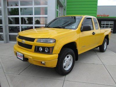 Chevy truck 4x4 x cab yellow clear title spray bed liner &amp; cover we finance 4wd