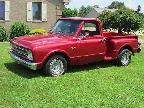 1968 chevy short bed step side, very nice, runs drives great, must see,