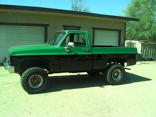 Lifted 1982 chevy k10 4x4 truck