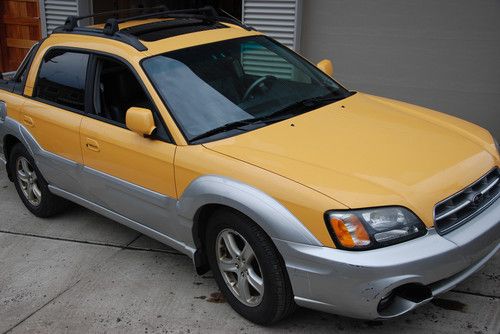 Subaru baja, great shape, 1 owner, 89,500 miles, manual transmission