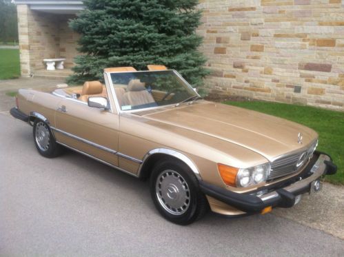 1988 mercedes benz 560sl convertible like new shape, very clean