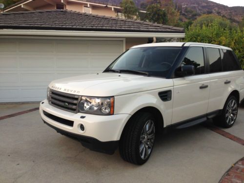 2009 land rover range rover sport hse suv 4wd 45k miles navigation very clean