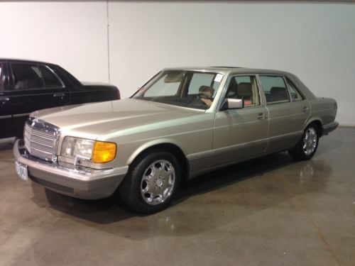 1989 mercedes benz 560 sel premium luxury sedan no reserve