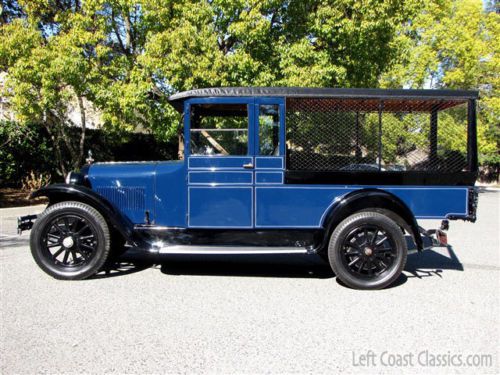 1927 dodge graham brothers screen-side canopy pickup, restored california truck