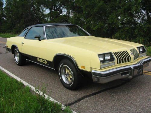 1976 oldsmobile cutlass s 442 olds 455 engine turbo 400 a/t posi low miles clean