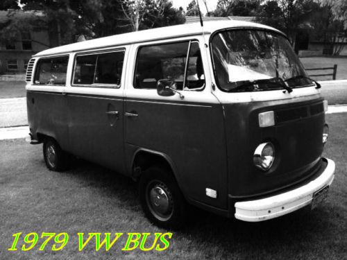 Original 1979 vw bus bay window. runs and drives great!!