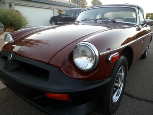 1978 mgb roadster fully restored with rare overdrive + satellite radio &amp; more!