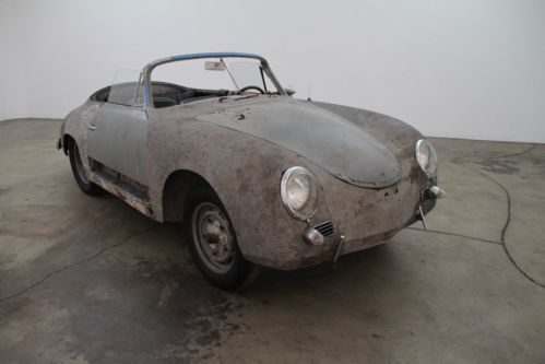 1959 porsche 356a cabriolet, hardtop, lots of potential, highly collectible