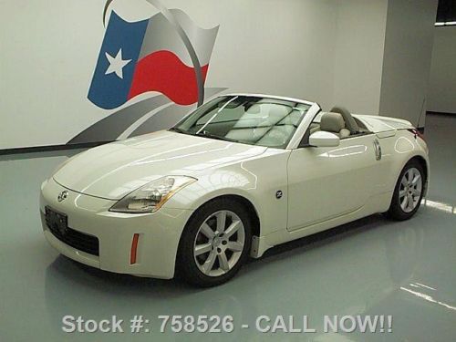 2005 nissan 350z touring roadster auto htd leather 55k texas direct auto