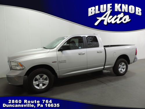 Financing available 4x4 quad cab bed liner am/fm aux cruise a/c alloys silver
