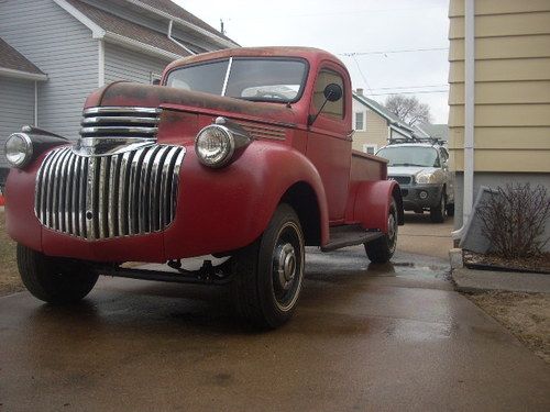 1946 chevrolet truck gasser rat rod hot rod chevy pickup