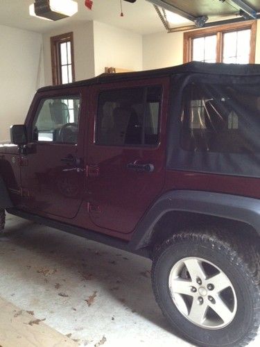 2007 jeep wrangler unlimited rubicon sport utility 4 door 4x4