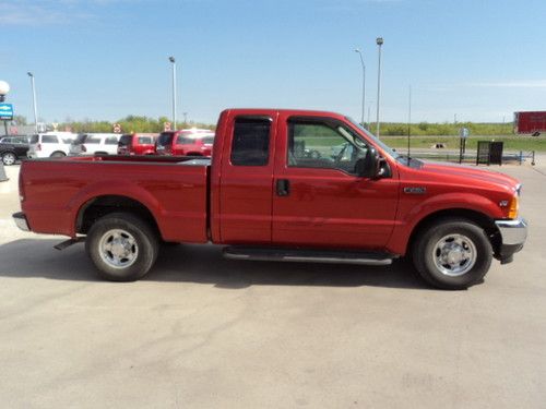 2001 ford f-250 super duty lariat extended cab pickup 4-door 6.8l only 35,872 mi