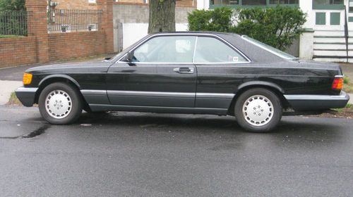 1990 mercedes 560 - sec, classic