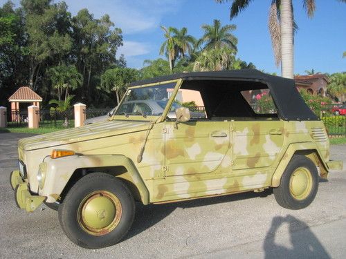 Vw volkswagen thing 1973 type 181 from florida