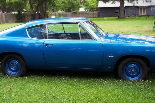 1968 plymouth barracuda fast back project