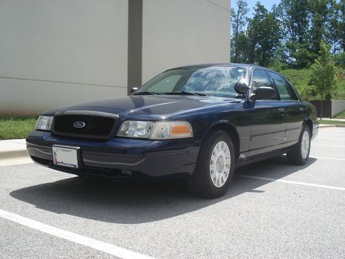 Crown victoria p71 unmarked slick top interceptor equipped ready for service