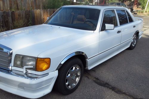 1991 mercedes benz 560 sel with euro package rear spoiler sun roof driven daily