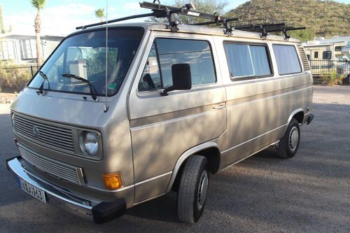Rare 1985 volkswagen vanagon diesel w/ cold ac and many extras