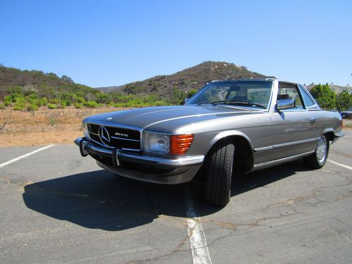 1982 mercedes benz 380sl euro style headlights and bumpers