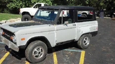 1977 ford early bronco ps/pb/automatic
