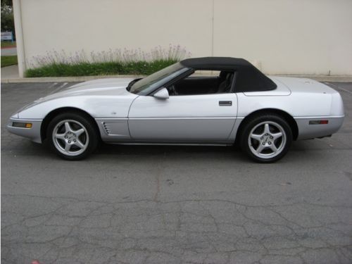 1996 collector edition corvette convertible 43,603 original miles california