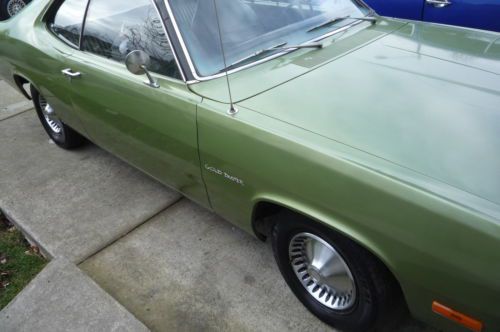 1972 plymouth duster base 3.7l gold duster very nice condition