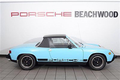 Rare ~ porsche 914 1.8 low miles two-owner - nationwide delivery available